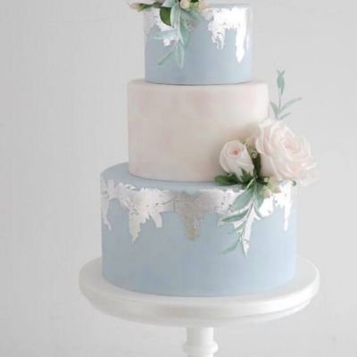 Как оформить свадебный торт в стиле Тиффани
