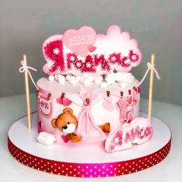 Торты на рождение ребёнка Торты на рождение ребёнка