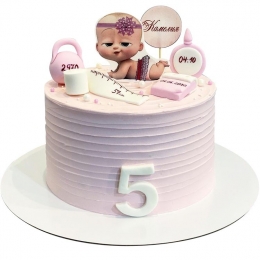 Торт Босс Молокосос на 5 лет №2130 Торт Босс Молокосос на 5 лет №2130