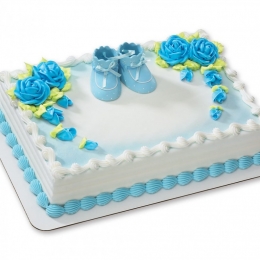 Торт для новорожденного мальчика №65 Торт для новорожденного мальчика №65