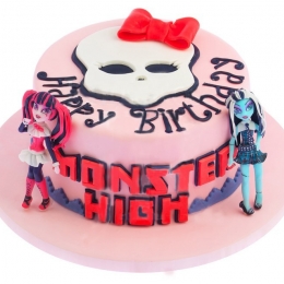 Торт Монстер Хай на день рождения №512 Торт Монстер Хай на день рождения №512