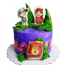 Торты с героями Гравити Фолз Торты с героями Гравити Фолз