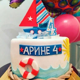 Торты на 4 года девочке Торты на 4 года девочке