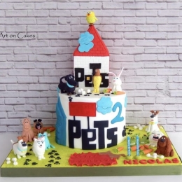 Детские торты Тайная жизнь домашних животных Детские торты Тайная жизнь домашних животных