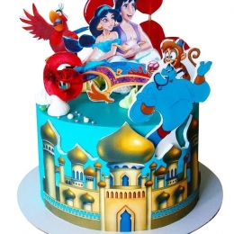 Торт Аладдин и его друзья №2158 Торт Аладдин и его друзья №2158