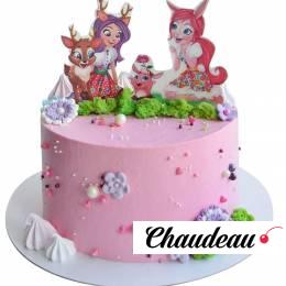 Торт Энчантималс для девочки №2067 Торт Энчантималс для девочки №2067