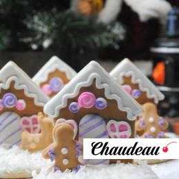 Пряники на Рождество «Снежный домик» фото 1 Пряники на Рождество «Снежный домик» на заказ