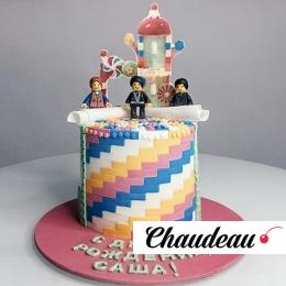 Детский Lego Лего торт «Завод сладостей» Детский Lego Лего торт «Завод сладостей»