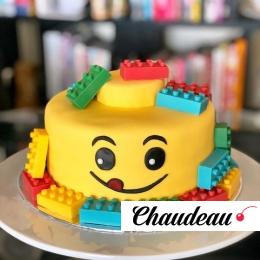 Детский Lego торт «Улыбка» фото 1 Детский Lego торт «Улыбка» на заказ