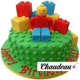 Детский Lego торт «Блоки» фото 1 Детский Lego торт «Блоки» на заказ