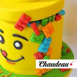 Детский торт «Коробка Lego» фото 1 Детский торт «Коробка Lego» на заказ