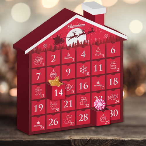 Адвент-календари на заказ: купить адвент-календарь со сладостями на Новый  год 2023