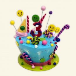 торты на 3 года ребенку