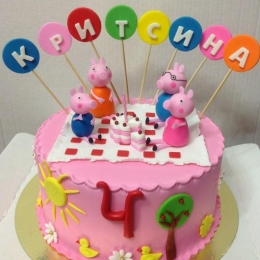 торты на 4 года ребенку
