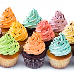 Собрать набор капкейков