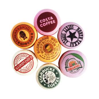 Корпоративные макаруны с логотипом