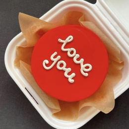 Бенто-тотрты на 14 февраля