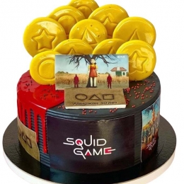 Торт Squid Game №2320