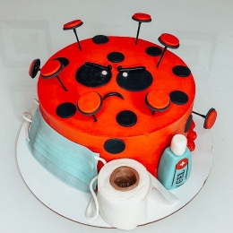 Торты коронавирус