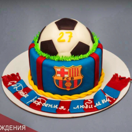Футбольные торты