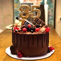 Торты на 35 лет мужчине