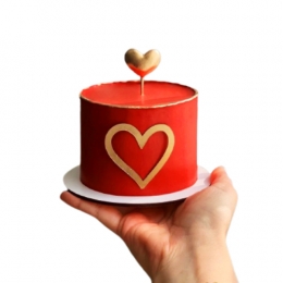 Мини-тортики на День влюблённых