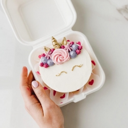 Бенто-торт с единорогом