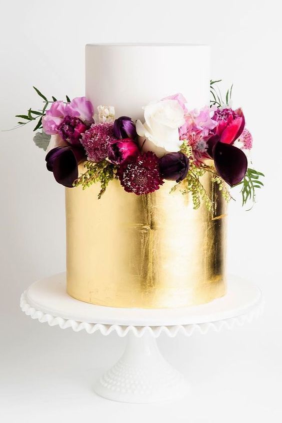Торт с цветами «Подарок на свадьбу» на заказ