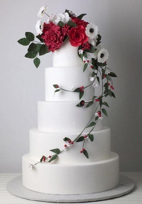 Торт «Букет невесты»