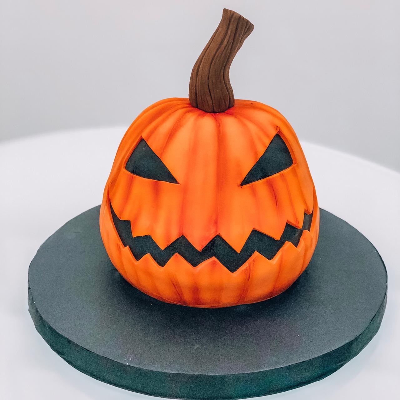 Торт «Хеллоуинская тыква»
