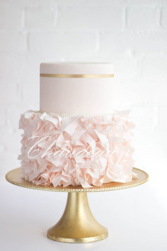 Свадебный торт нежно розовый заказать 