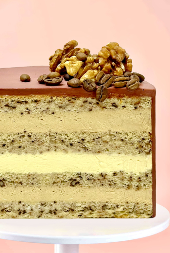 «Кофе-маракуйя с грецким орехом»