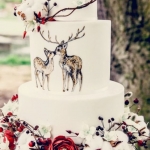 Торт «Зимний подарок»  на заказ