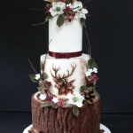 Торт «Зимний вечер»  на заказ