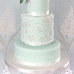 торт свадебный в стиле тиффани