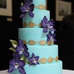 пятиярусный свадебный торт