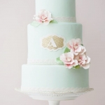 торт на свадьбу в стиле прованс