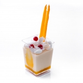 муссовый десерт с ликером пинаколада