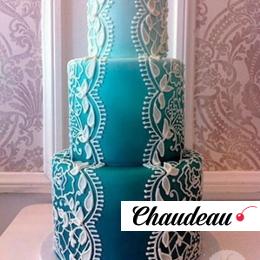 свадебный торт стиль тиффани