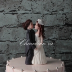 фигурки молодоженов на торт