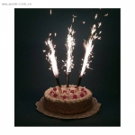 Холодный фонтан для торта на заказ