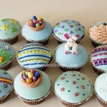 набор капкейков на пасху 12 штук