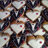 Имбирные пряники на свадьбу