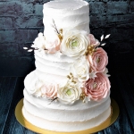 Свадебный торт из мастики заказать в Москве