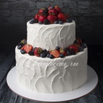 красивый и вкусный торт на свадьбу заказать в Москве