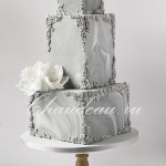 Лучший свадебный торт квадратной формы