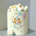 Вкусный детский торт с мастикой на заказ с доставкой