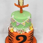 Торт «Радостный тигрик» для ребенка на 2 года с доставкой