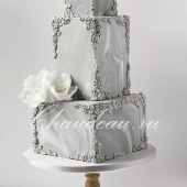 Лучший свадебный торт квадратной формы