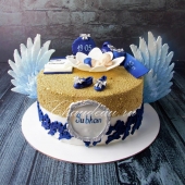 Красивый торт на рождение ребенка в Москве